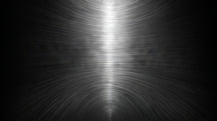 Glossy black aluminum background with high-shine reflective texture for minimalist design, tech-themed projects, and contemporary visual concepts