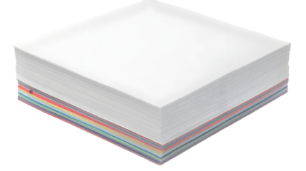 Layered Colorful Abstract Illustration Background