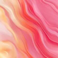 Obraz premium Abstract swirling design of peach and pink hues.