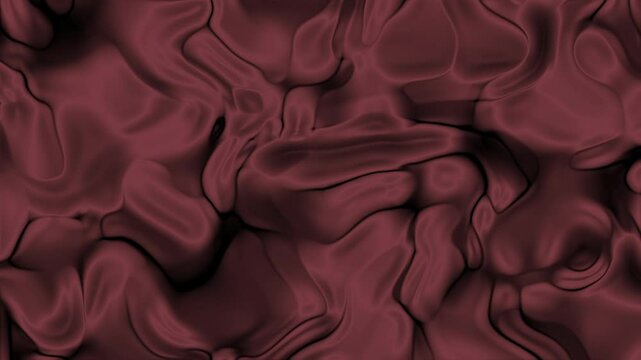Brown abstract gradient of a wrinkled maroon fabric texture.