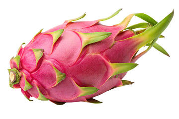 dragon ripe fruit on white background