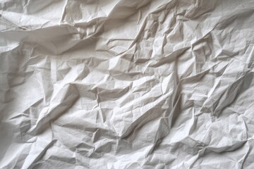 Obraz premium Crumpled white paper texture (6)