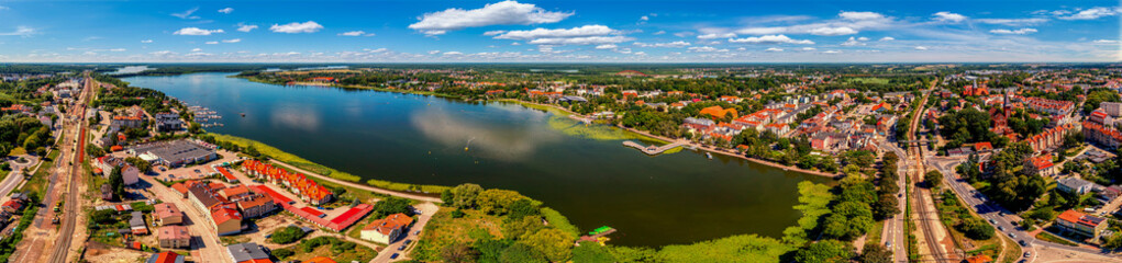 Ostróda-miasto położone na Mazurach na Pojezierzu Iławskim