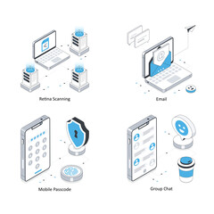 Set Of network And Communication 8