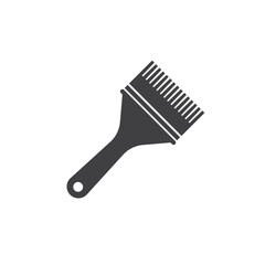 Black paintbrush icon