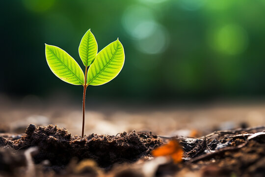 The economy and finance element symbolize financial growth, represented by a leaf and arrow combined  