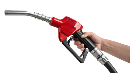 Fuel pump nozzle 3D rendering