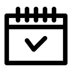 calendar line icon