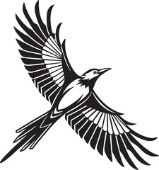 Obraz premium vector illustration of an eagle