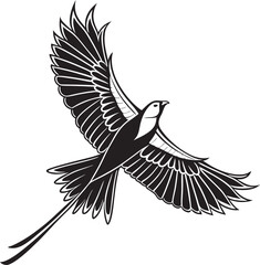 Fototapeta premium vector illustration of an eagle