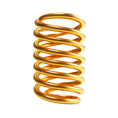 Golden Spiral Spring Abstract Design,