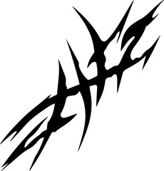 Obraz premium thorn tribal tattoo styles