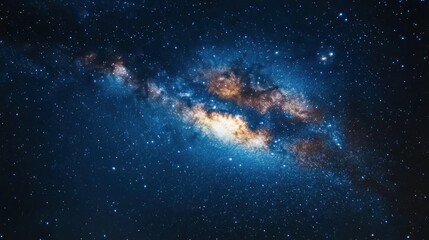 Celestial Tapestry: A Stunning View of the Milky Way Galaxy
