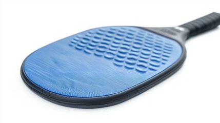 Pickleball paddle isolated on white background