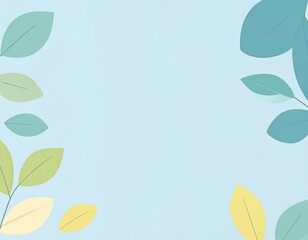 落ち着いた色の葉っぱの背景