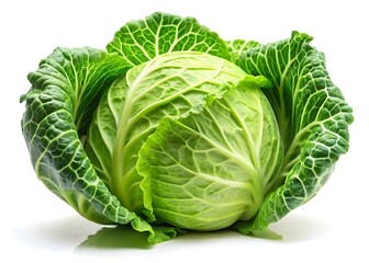Fototapeta premium Cabbage isolated on white background