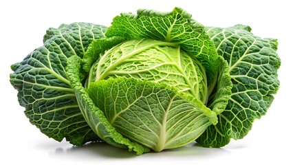 Fototapeta premium Cabbage isolated on white background
