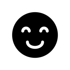 笑顔のアイコンイラスト
