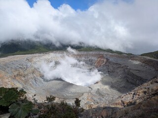 Poás Volcano of Costa Rica