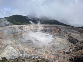 Poás Volcano of Costa Rica