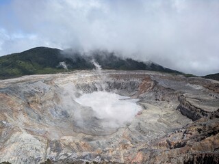Poás Volcano of Costa Rica