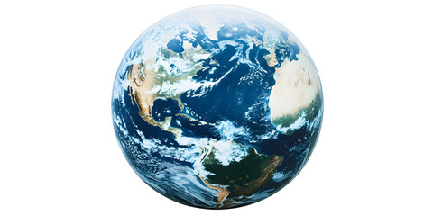 Pixelated Earth Illustration Background