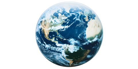 Pixelated Earth Illustration Background