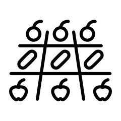 Produce Neatly Arranged Icon