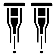 Crutches Icon
