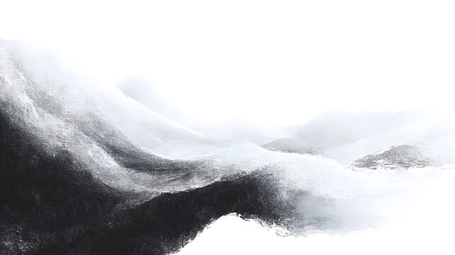 soft wave with edge, white gray gradient, partical, noise abstract texture