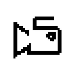 pixelate camera icon
