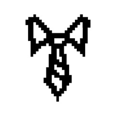 pixel tie icon