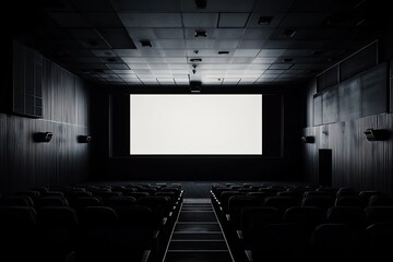Obraz premium Empty movie theater (2)