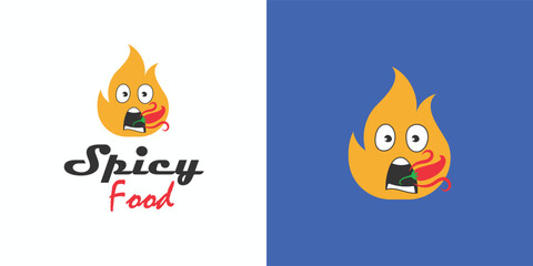 food logo Template design element with modern concept.