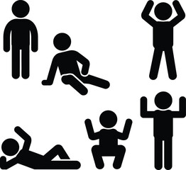 pictogram people design over white background, silhouette style, vector illustration