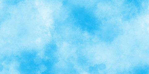 gradient light sky blue shades grunge cloudy watercolor background on white paper texture, blue watercolor abstract sky blue background, soft cloudy watercolor abstract painting background.