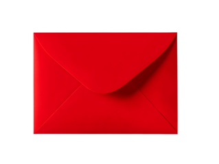 Red Envelope Illustration Isolated Transparent Background