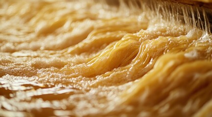 Obraz premium Noodles in water, close-up
