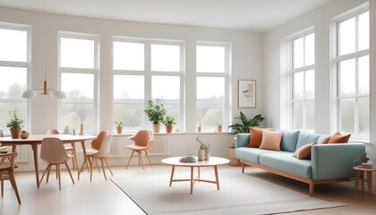 Photo interior modern design room 3d illustration