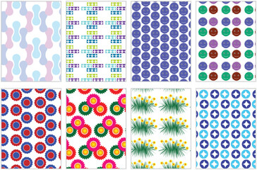 Pattern templet design vector file