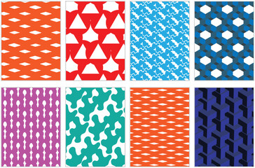 Pattern templet design vector file