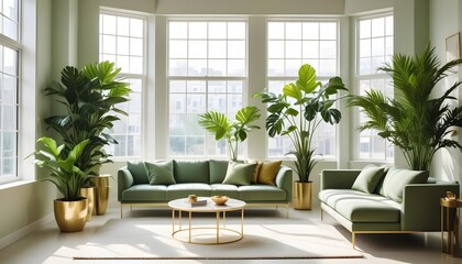 Photo interior modern design room 3d illustration