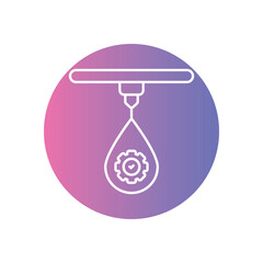 Resource Icon vector stock illustration