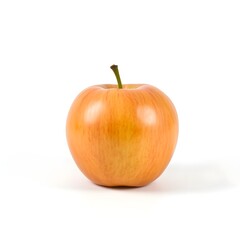 Obraz premium an apple on white background