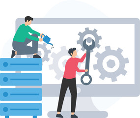 System configuration refers to the process of setting up and adjusting the components of a computer system to ensure it functions properly and efficiently. It includes configuring hardware and softwar