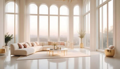 Photo interior modern design room 3d illustration