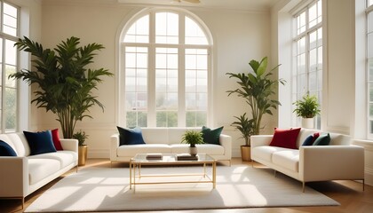 Photo interior modern design room 3d illustration