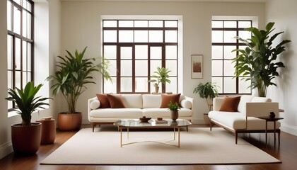 Photo interior modern design room 3d illustration