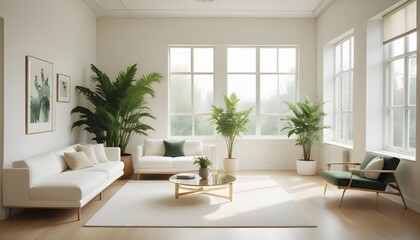 Fototapeta premium Photo interior modern design room 3d illustration