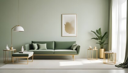 Photo interior modern design room 3d illustration